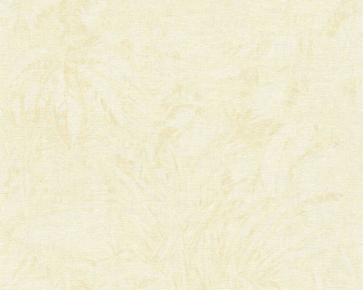 Moderná tapeta s veľkorysými listami a pôsobivou súhrou tieňov krémovej farby, 39560-2